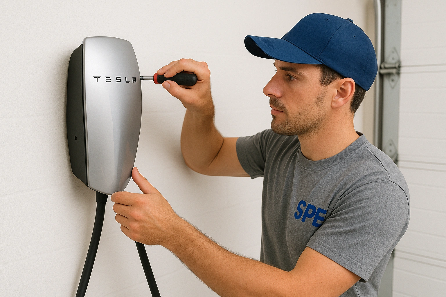 SPE Electrician EV Charger Install